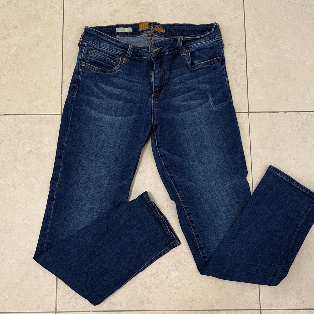 Dark Blue Denim Skinny Jeans